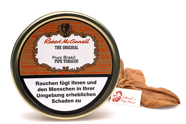 McConnell Pure Brasil Tobacco Pipe tobacco 50g Tin McConnell Pure Brasil Tobacco Pipe tobacco 50g Tin